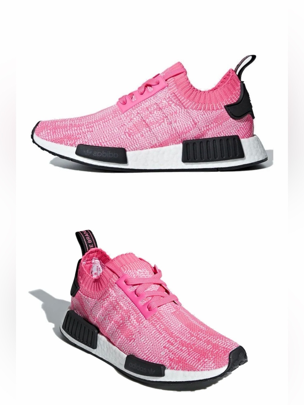 adidas Wmns NMD_R1 Primeknit 'Solar Pink' Size: 9